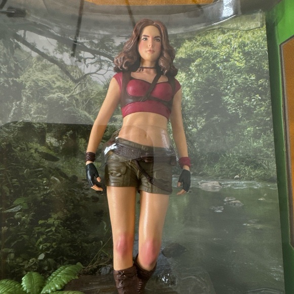 Mcfarlane Toys Movie Maniacs "Jumanji" Ruby Roundhouse 6" Posed Figure - NIB - Picture 3 of 7